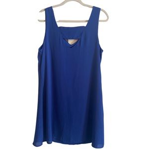 Magnolia South Women’s Cobalt Blue Lined Tank Top Sz Lg